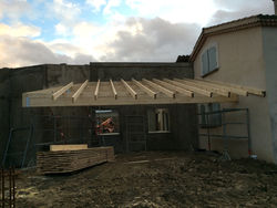 Carport en Bois lamellé collé à Serres (05)