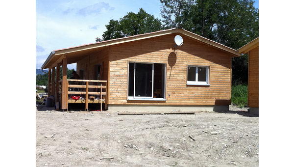 Fabrication d'une maison à Montélimar